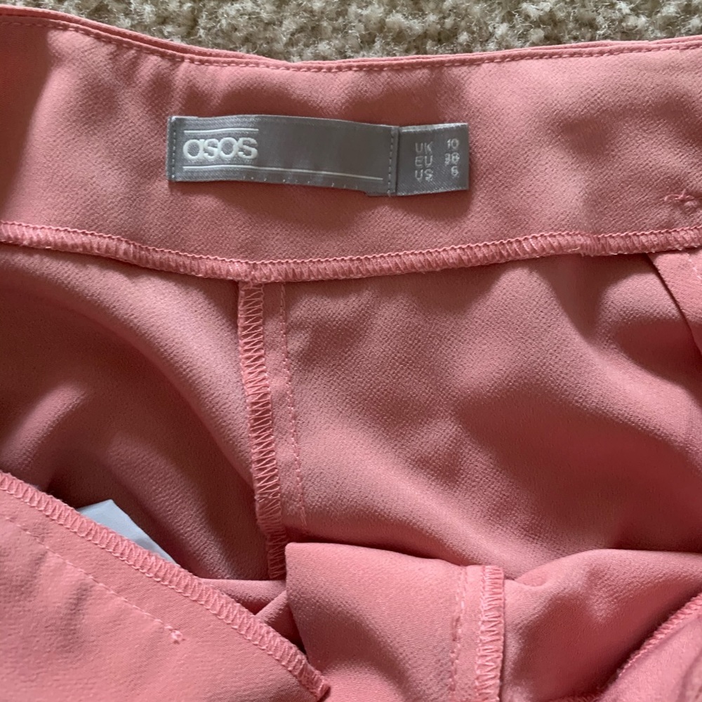ASOS | Suit Tapered Pants in Pink - Picture 4 of 5